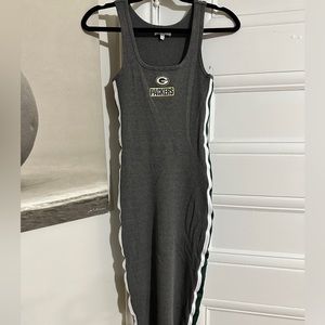 Women's WEAR By Erin Andrews Green Bay Packers Tank Maxi Dress